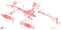 SERVOLENKGETRIEBE (LH)(1) für Honda ACCORD COUPE 2.0IES 2 Türen 4 gang automatikgetriebe 2002