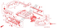 ANSAUGKRUEMMERABDECKUNG(1) für Honda ACCORD 3.0V6 4 Türen 4 gang automatikgetriebe 2000