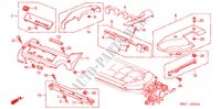 ANSAUGKRUEMMERABDECKUNG(2) für Honda ACCORD 3.0V6 4 Türen 4 gang automatikgetriebe 2002
