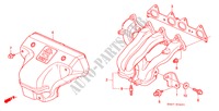 AUSPUFFKRUEMMER(L4) (2) für Honda ACCORD EX 4 Türen 5 gang-Schaltgetriebe 2000