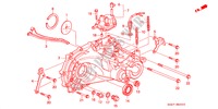 GETRIEBEGEHAEUSE für Honda ACCORD 2.3EXI 4 Türen 5 gang-Schaltgetriebe 1998