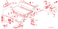 KOFFERRAUMDECKEL(LH) für Honda ACCORD VTI 4 Türen 5 gang-Schaltgetriebe 2001