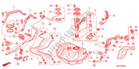 KRAFTSTOFFTANK für Honda ACCORD VTI 4 Türen 4 gang automatikgetriebe 2001