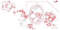 LENKRAD(SRS) (L4) für Honda ACCORD LX 4 Türen 5 gang-Schaltgetriebe 2000