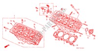 V. ZYLINDERKOPF(V6) für Honda ACCORD 3.0V6 4 Türen 4 gang automatikgetriebe 2000