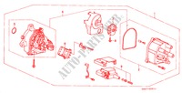 VERTEILER(TEC) (L4) für Honda ACCORD 2.3EXI 4 Türen 5 gang-Schaltgetriebe 1998