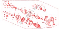 ANLASSER(DENSO) für Honda CR-V EXECUTIVE 5 Türen 5 gang-Schaltgetriebe 2005