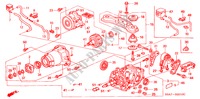 DIFFERENTIAL, HINTEN/FASSUNG für Honda CR-V EXECUTIVE 5 Türen 5 gang-Schaltgetriebe 2005