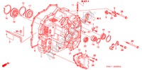 GETRIEBEGEHAEUSE(4AT) für Honda CR-V LS 5 Türen 4 gang automatikgetriebe 2002