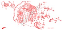 GETRIEBEGEHAEUSE(5AT) für Honda CR-V RV-I 5 Türen 4 gang automatikgetriebe 2005