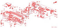 INSTRUMENTENBRETT(RH) für Honda CR-V RV-SI 5 Türen 4 gang automatikgetriebe 2003