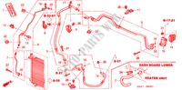 KLIMAANLAGE (SCHLAEUCHE/LEITUNGEN)(RH) für Honda CR-V RV-I 5 Türen 5 gang-Schaltgetriebe 2002