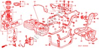 KRAFTSTOFFTANK für Honda CR-V EXECUTIVE 5 Türen 5 gang-Schaltgetriebe 2005