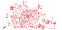 KUPPLUNGSGEHAEUSE für Honda CR-V EXECUTIVE 5 Türen 5 gang-Schaltgetriebe 2005