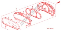 MESSGERAET BAUTEILE(NS) ('05) für Honda CR-V EXECUTIVE 5 Türen 5 gang-Schaltgetriebe 2005