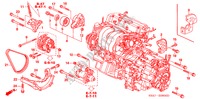 MOTORHALTERUNG für Honda CR-V EXECUTIVE 5 Türen 5 gang-Schaltgetriebe 2005