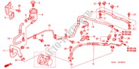 SERVOLENKLEITUNGEN(LH) für Honda CR-V EXECUTIVE 5 Türen 5 gang-Schaltgetriebe 2005