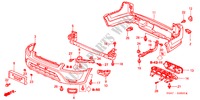 STOSSFAENGER( '04) für Honda CR-V ES 5 Türen 5 gang-Schaltgetriebe 2002
