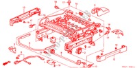 VORNE SITZKOMPONENTEN (LH)(FAHRERSEITE) für Honda CR-V EXECUTIVE 5 Türen 5 gang-Schaltgetriebe 2005