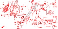 WASSERPUMPE für Honda CR-V EXECUTIVE 5 Türen 5 gang-Schaltgetriebe 2005