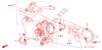 WASSERSCHLAUCH für Honda CR-V EXECUTIVE 5 Türen 5 gang-Schaltgetriebe 2005