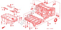ZYLINDERBLOCK/OELWANNE für Honda CR-V EXECUTIVE 5 Türen 5 gang-Schaltgetriebe 2005