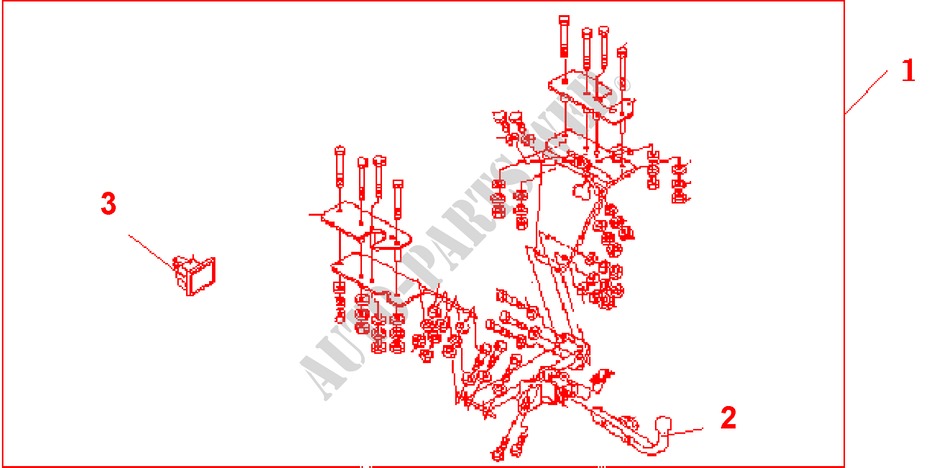 AHK NEUES DESIGN für Honda CR-V LS 5 Türen 5 gang-Schaltgetriebe 2002