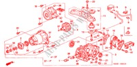 DIFFERENTIAL, HINTEN/FASSUNG für Honda CR-V LS 5 Türen 5 gang-Schaltgetriebe 2006