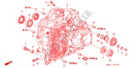 DREHMOMENTWANDLERGEHAEUSE (4AT) für Honda CR-V BASE 5 Türen 4 gang automatikgetriebe 2006