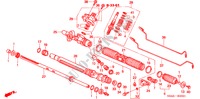 GETRIEBE, SERVOLENKUNG(RH) für Honda CR-V SE-S 5 Türen 4 gang automatikgetriebe 2006