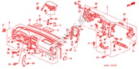 INSTRUMENTENBRETT(LH) für Honda CR-V ES 5 Türen 4 gang automatikgetriebe 2006