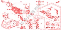 KOMBISCHALTER(LH) für Honda CR-V ES 5 Türen 5 gang-Schaltgetriebe 2006