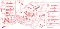 MOTORKABELBAUM(RH) für Honda CR-V SE 5 Türen 5 gang-Schaltgetriebe 2006