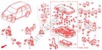STEUERGERAT(MOTORRAUM) für Honda CR-V LS 5 Türen 5 gang-Schaltgetriebe 2006