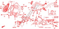 WASSERPUMPE für Honda CR-V LS 5 Türen 4 gang automatikgetriebe 2006