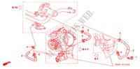 WASSERSCHLAUCH für Honda CR-V LS 5 Türen 5 gang-Schaltgetriebe 2006