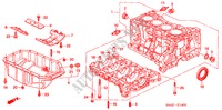 ZYLINDERBLOCK/OELWANNE für Honda CR-V ES 5 Türen 5 gang-Schaltgetriebe 2006