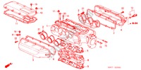 ANSAUGKRUEMMER( '04) für Honda MR-V LX 5 Türen 5 gang automatikgetriebe 2004