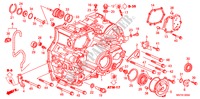 GETRIEBEGEHAEUSE('06 ) für Honda MR-V EXL 5 Türen 5 gang automatikgetriebe 2007