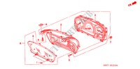 MESSGERAET BAUTEILE(NS) ( '05) für Honda MR-V EXL 5 Türen 5 gang automatikgetriebe 2005