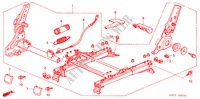 MITTLESITZKOMPONENTEN (R.) ('03) für Honda MR-V EX 5 Türen 5 gang automatikgetriebe 2003