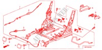 MITTLESITZKOMPONENTEN (R.) ('04 ) für Honda MR-V LX 5 Türen 5 gang automatikgetriebe 2004