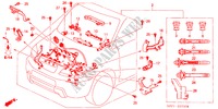 MOTORKABELBAUM ( '04) für Honda MR-V LX 5 Türen 5 gang automatikgetriebe 2003