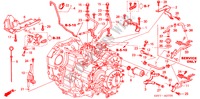 OELSTANDMESSER/ATF LEITUNG( '04) für Honda MR-V EX 5 Türen 5 gang automatikgetriebe 2003