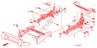 VORNE SITZKOMPONENTEN (L.) für Honda MR-V LX 5 Türen 5 gang automatikgetriebe 2003