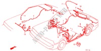 KABELBAUM(2) für Honda ACCORD STD 3 Türen 3 gang automatikgetriebe 1982