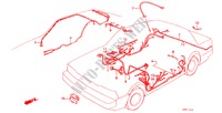 KABELBAUM(3) für Honda ACCORD EX 4 Türen 5 gang-Schaltgetriebe 1982