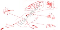 INNENLEUCHTE für Honda ACCORD STD 3 Türen 5 gang-Schaltgetriebe 1984