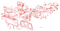 DREHZAHLMESSERKOMPONENTE für Honda CIVIC DX 3 Türen 3 gang automatikgetriebe 1982