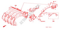DROSSELKLAPPENGEHAEUSE(2) für Honda JAZZ 1.4LS 5 Türen 5 gang-Schaltgetriebe 2003